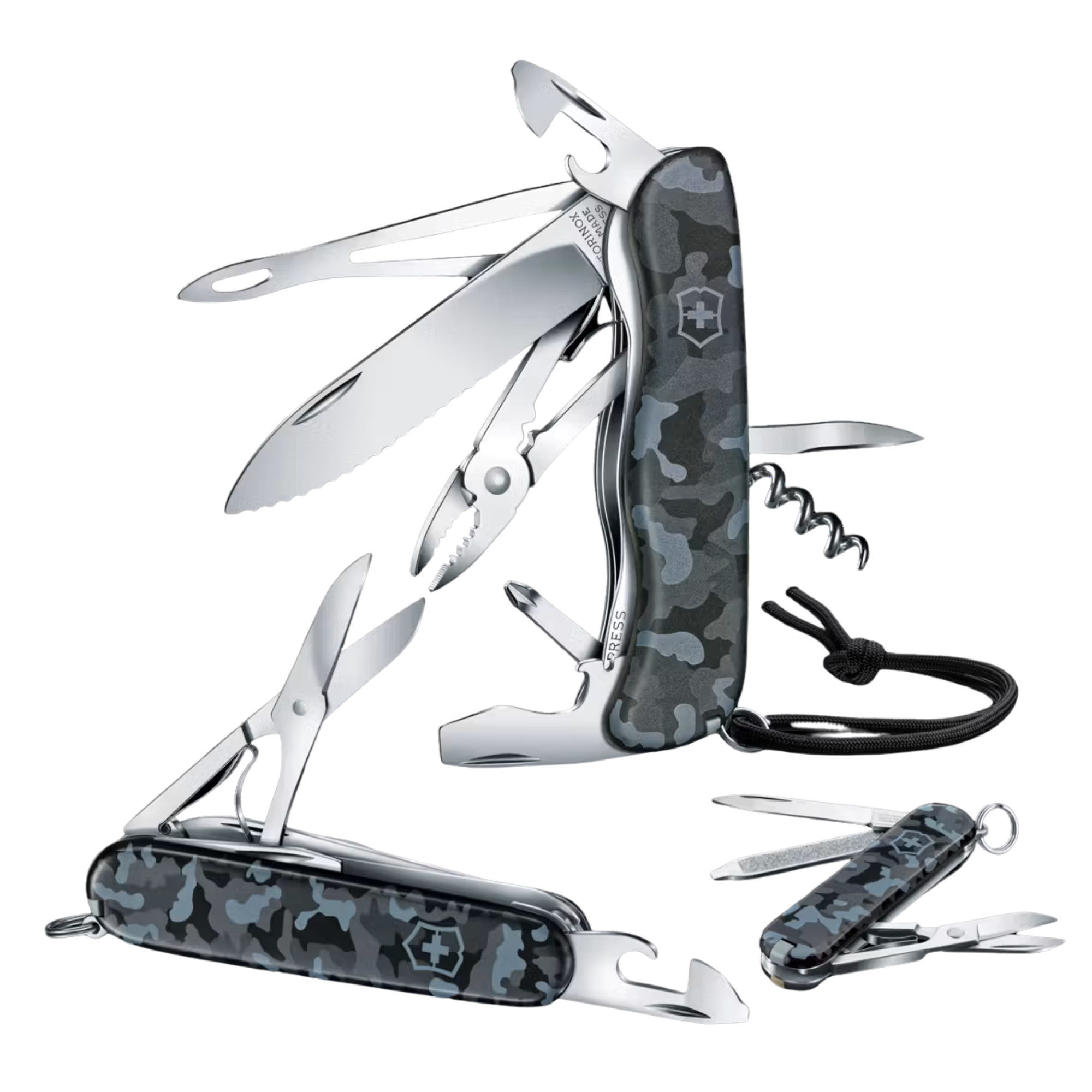 Victorinox Swiss Army Knife: Skipper (Navy Camo)(18 Tools)