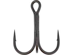 Westin Black Nickel Treble Hooks (#2)(6 Pack)