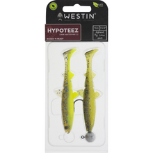 Load image into Gallery viewer, Westin Hypoteez Shadtail R n R Soft Lure (9cm/7g/#4/0)(Clear Water Mix 12)(2 Pack)
