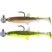 Load image into Gallery viewer, Westin Hypoteez Shadtail R n R Lure (9cm/7g/#4/0)(Dark Water Mix 12)(2 Pack)
