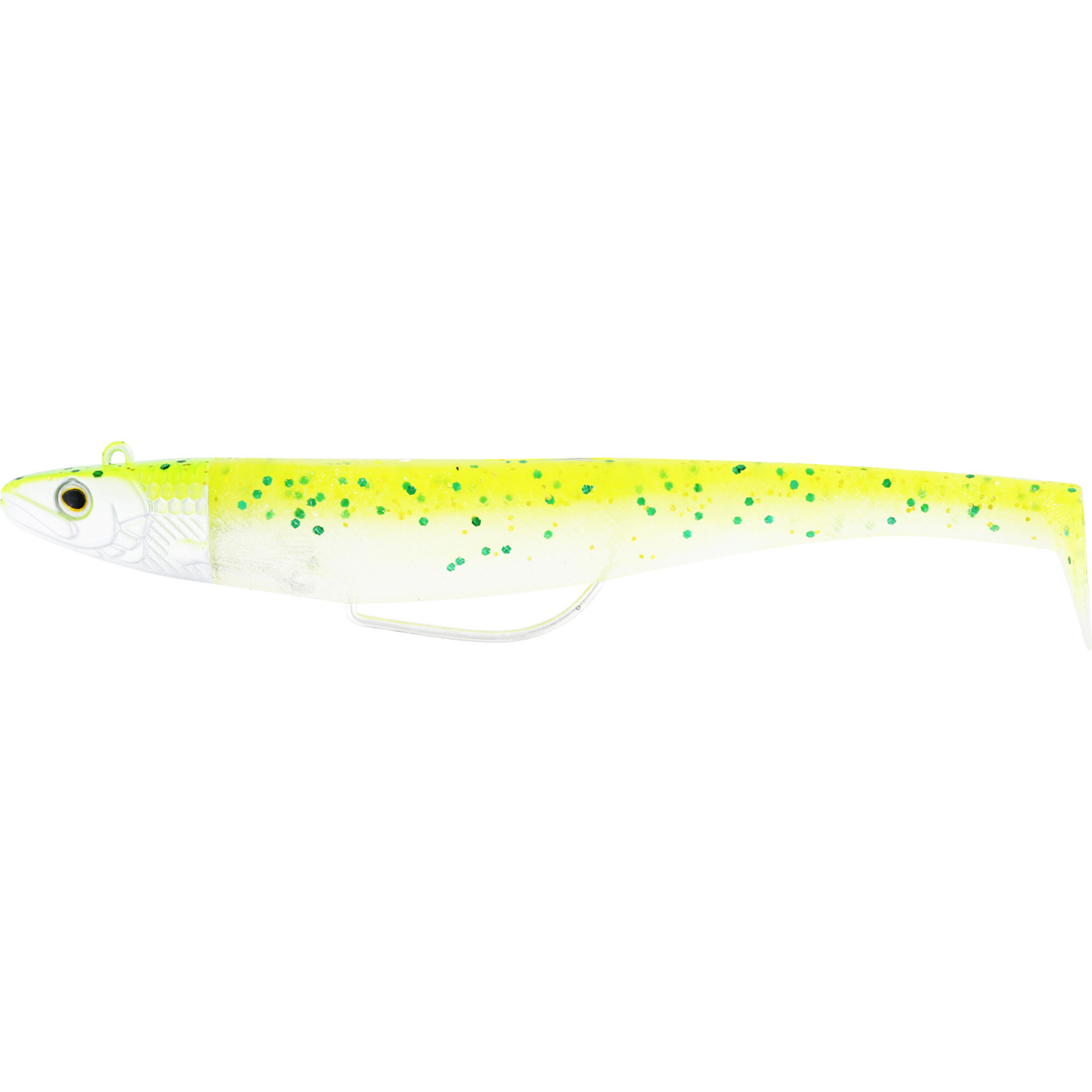 Westin Magic Minnow Weedless Jig Lure (35g/14.5cm/#2/0)(Sparkling Chartreuse)