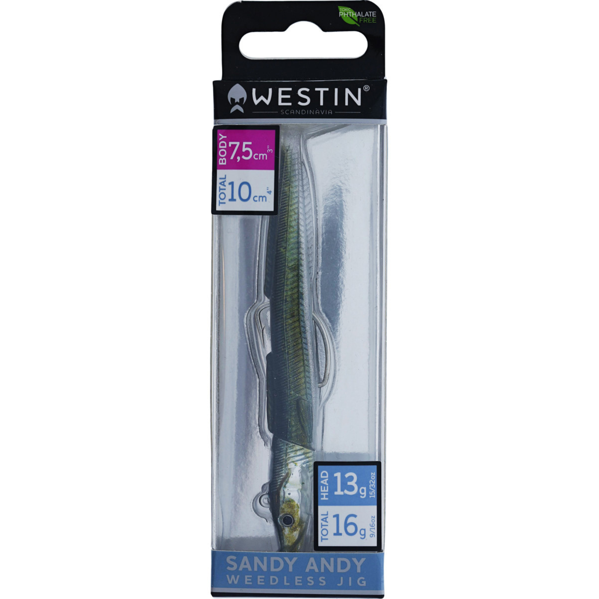 Westin Magic Minnow Weedless Jig Lure (35g/14.5cm/#2/0)(Tobis Ammo)