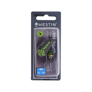 Westin Optic 360° Spinning Metal Lure (8g/#3)(Black Juice)