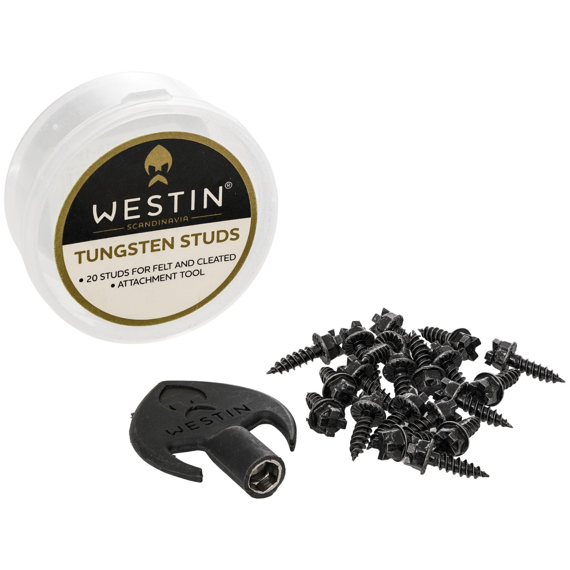 Westin W6 Cleated Wading Boots (Dark Shadow)