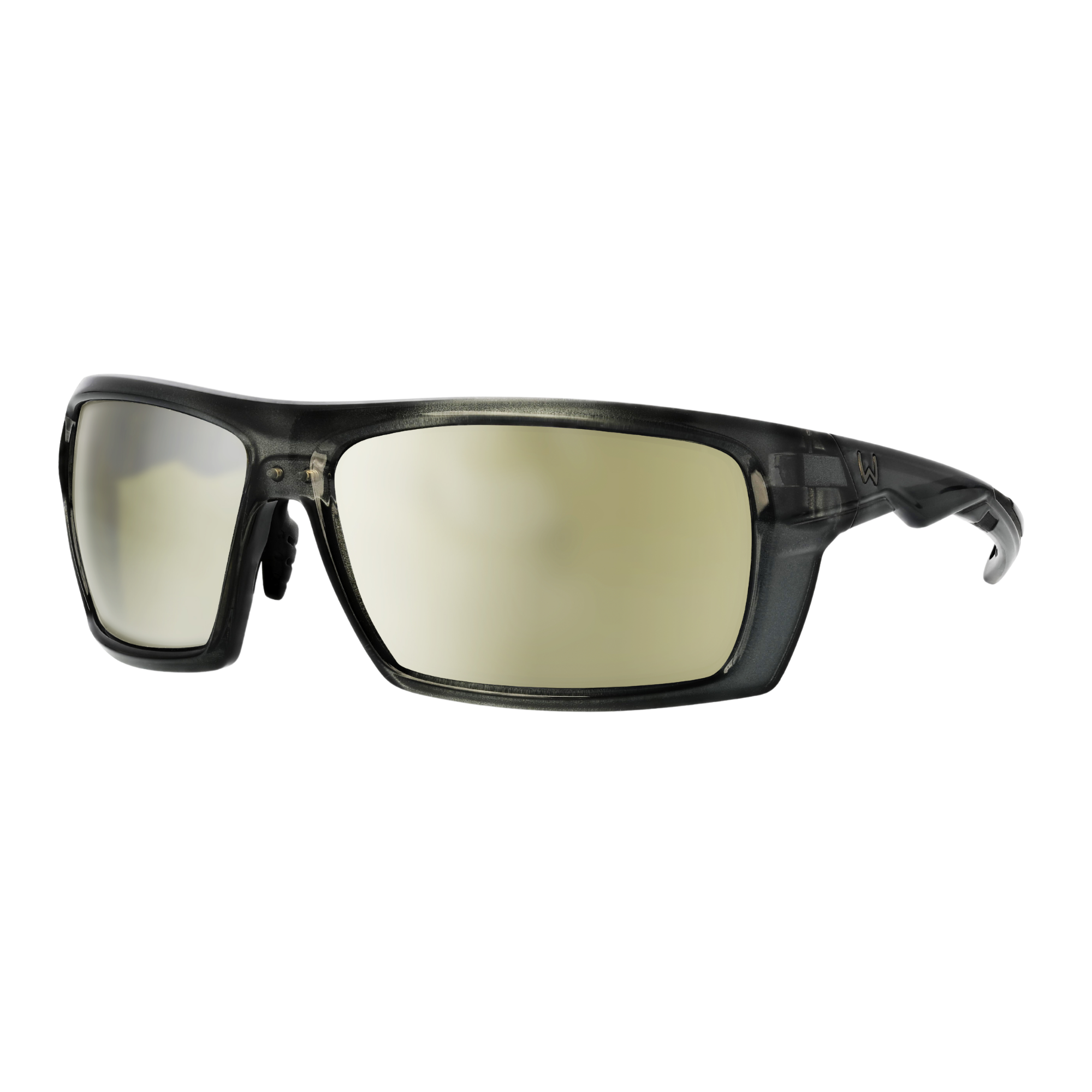 Westin W6 Sport 30 Polarized Sunglasses Liquid Grey Lens Base Brown Lens Mirror Silver Flash Anti-Reflex Blue K08-1314-OS3