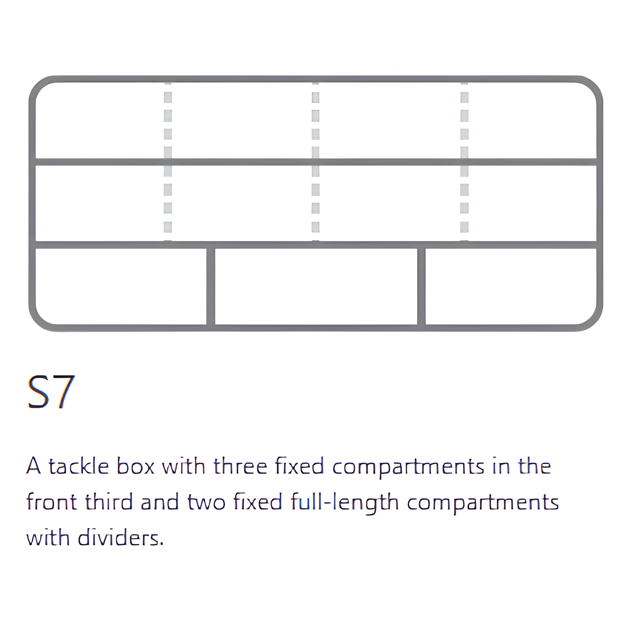 Westin S7 Tackle Box Configuration