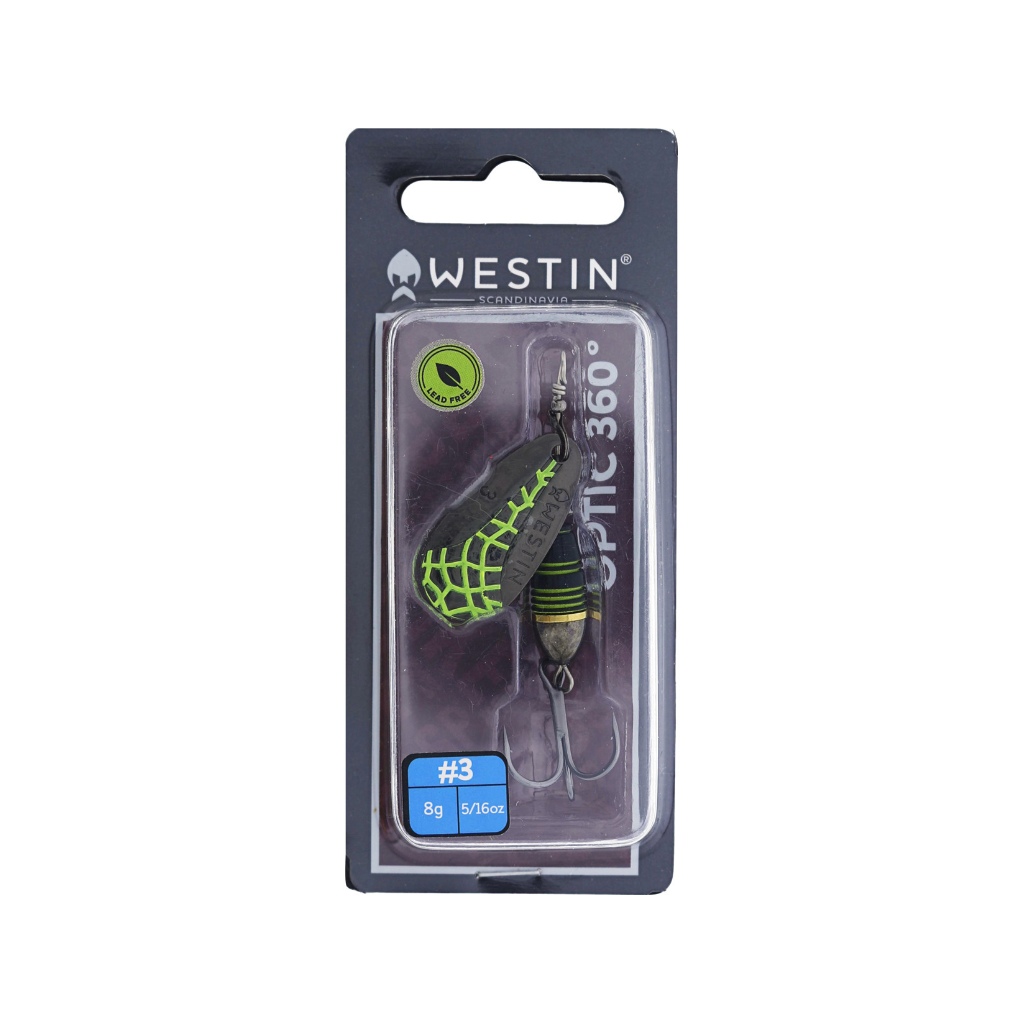 Westin Optic 360° Spinning Metal Lure (8g/#3)(Wannabe)