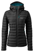 Load image into Gallery viewer, Rab Women&#39;s Microlight Alpine Insulated Down Jacket (Black)
