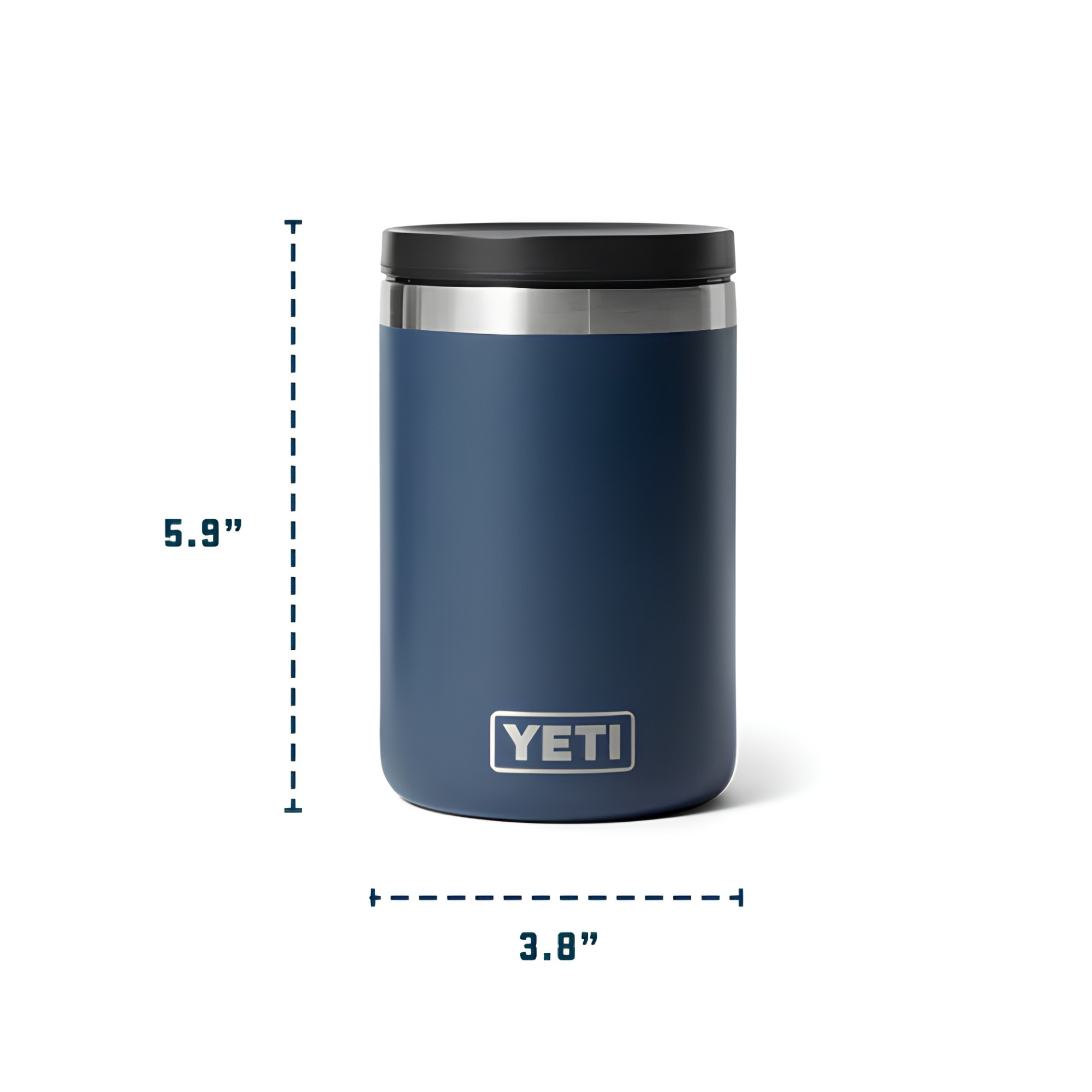 Yeti Rambler 16oz 473ml Insulated Food Jar Dimensions