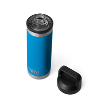 Load image into Gallery viewer, Yeti Rambler Bottle with Chug Cap (18oz/532ml)(Big Wave Blue)
