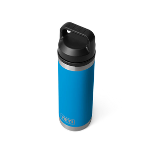 Yeti Rambler Bottle with Chug Cap (18oz/532ml)(Big Wave Blue)