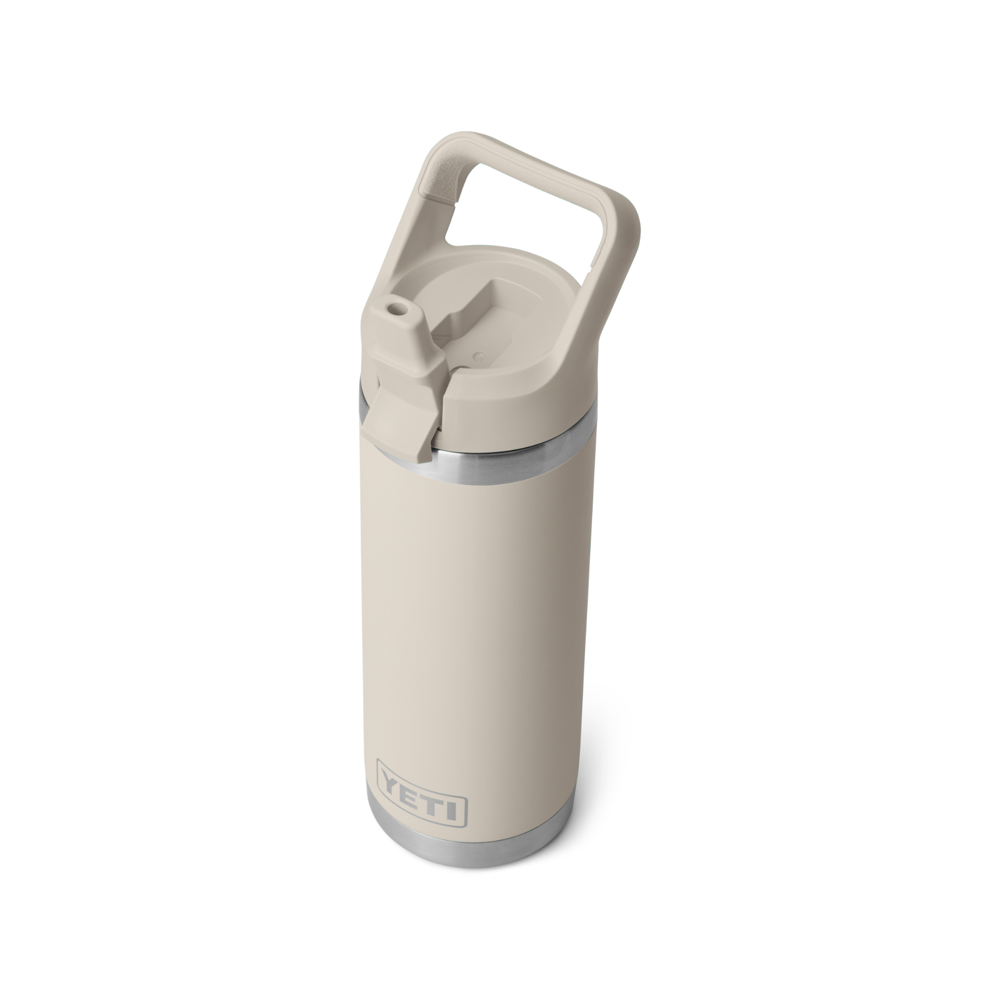 Yeti Rambler 18oz 532ml Insulated Bottle with Colour Matched Straw Cap Cape Taupe 70000003161 Yeti-RamblerStraw-18oz