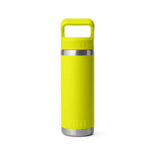 Load image into Gallery viewer, Yeti Rambler Insulated Bottle with Colour Straw Cap (18oz/532ml)(Firefly Yellow)
