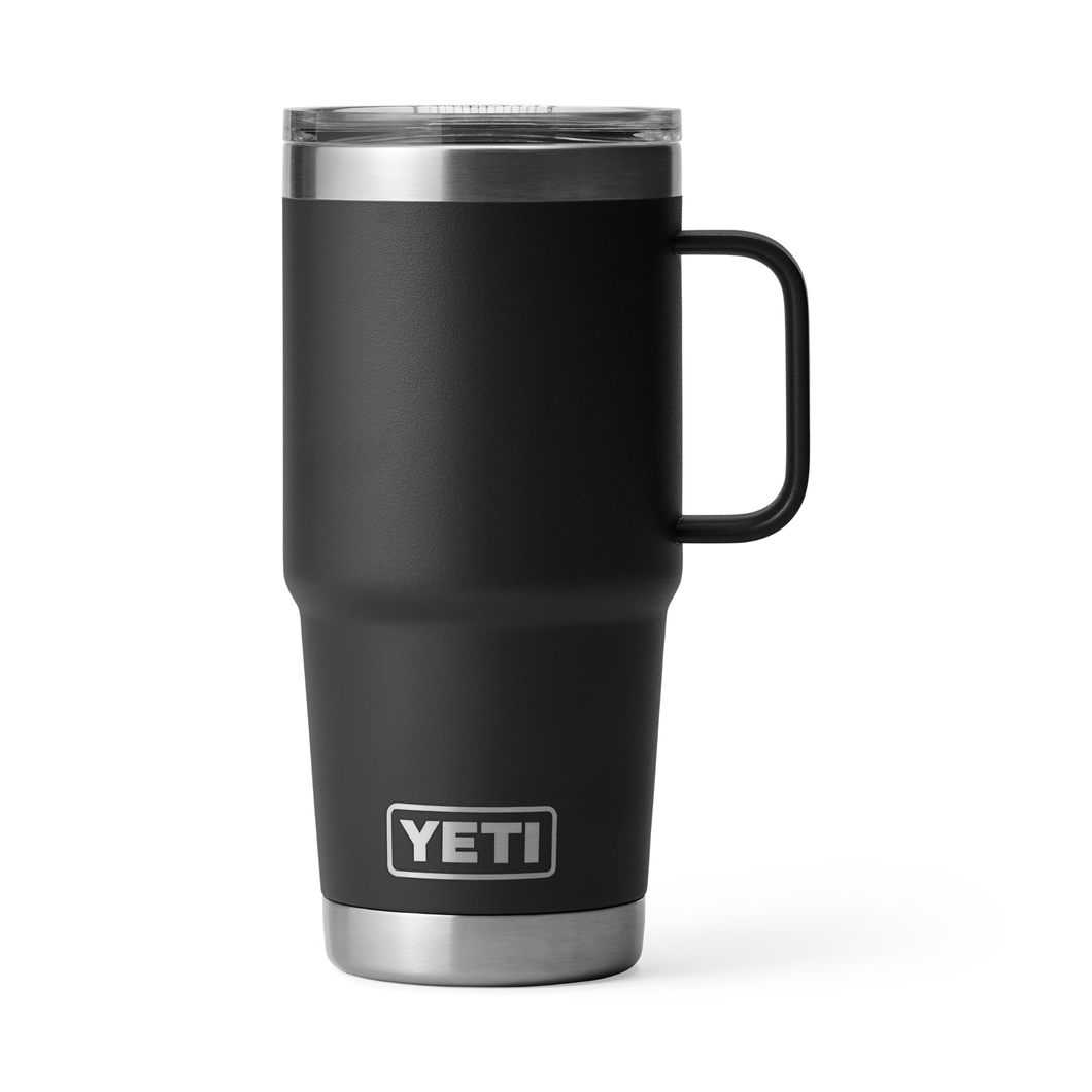 Yeti Rambler Travel Mug (20oz/591ml)(Black)