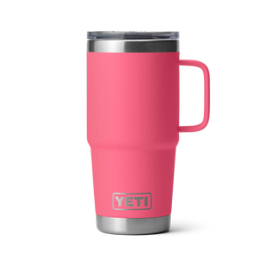 Yeti Rambler Travel Mug (20oz/591ml)(Tropical Pink)