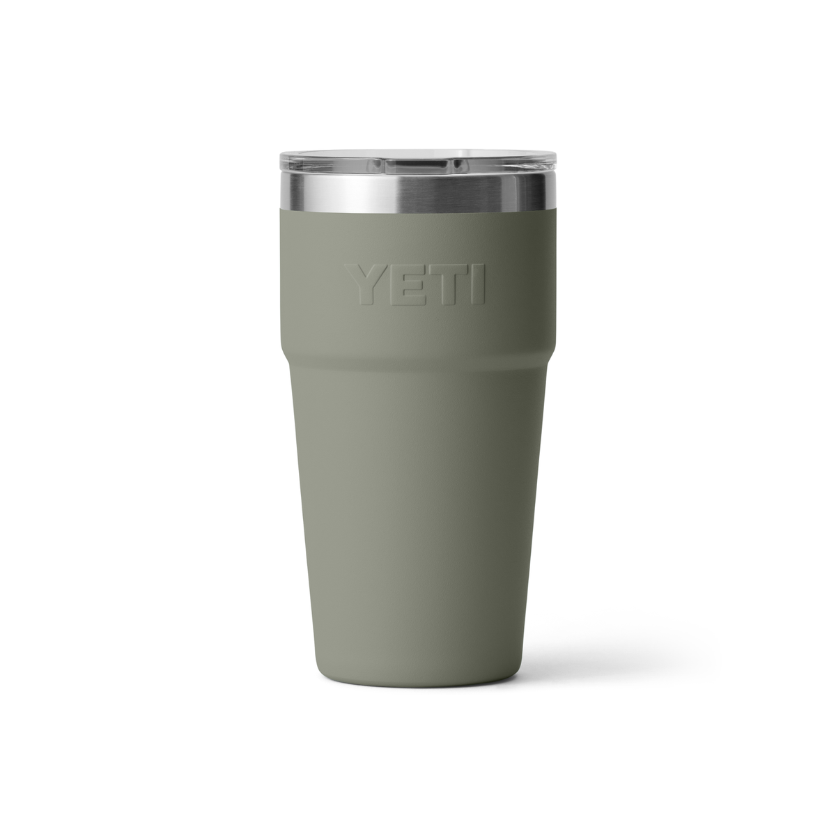 Yeti Rambler 20oz 591ml Stackable Cup with Magslider Lid Pampa Green 70000007050 Yeti-Stackable20ozCupMS