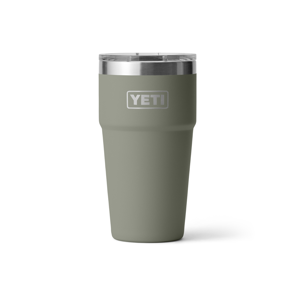 Yeti Rambler 20oz 591ml Stackable Cup with Magslider Lid Pampa Green 70000007050 Yeti-Stackable20ozCupMS