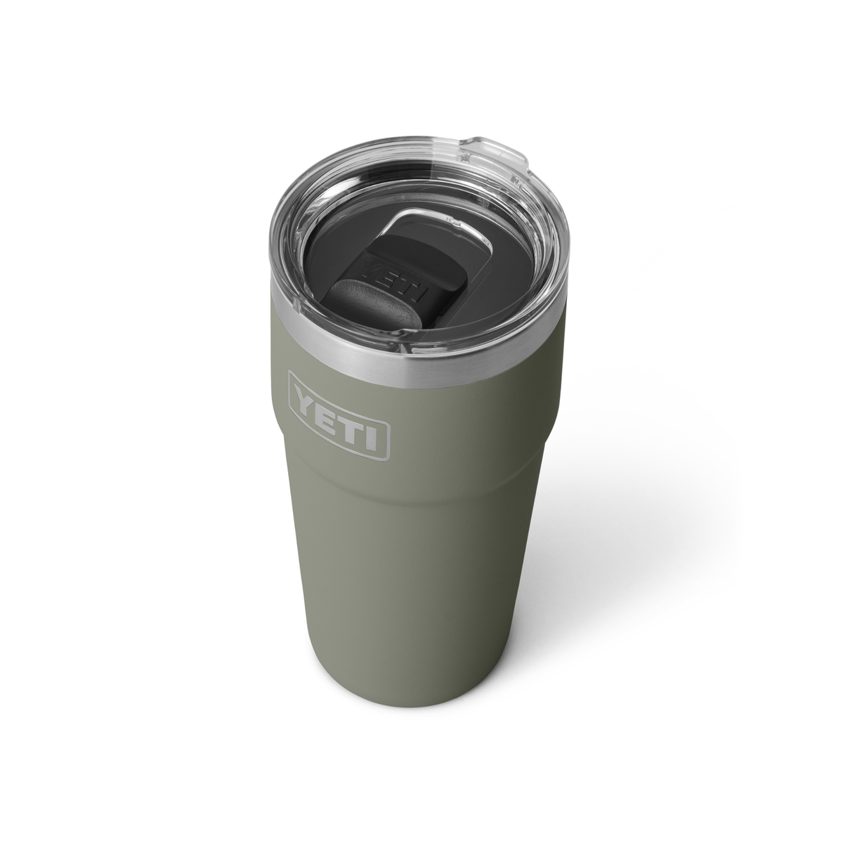 Yeti Rambler 20oz 591ml Stackable Cup with Magslider Lid Pampa Green 70000007050 Yeti-Stackable20ozCupMS