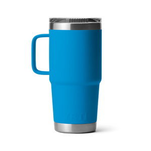 Yeti Rambler Travel Mug (20oz/591ml)(Big Wave Blue)