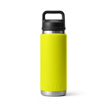 Load image into Gallery viewer, Yeti Rambler Insulated Bottle with Chug Cap (26oz/769ml)(Firefly Yellow)

