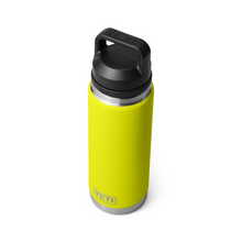 Load image into Gallery viewer, Yeti Rambler Insulated Bottle with Chug Cap (26oz/769ml)(Firefly Yellow)
