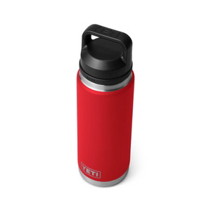 Yeti Rambler Insulated Bottle with Chug Cap (26oz/769ml)(Rescue Red)