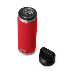 Yeti Rambler Insulated Bottle with Chug Cap (26oz/769ml)(Rescue Red)