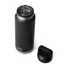 Load image into Gallery viewer, Yeti Rambler Insulated Bottle with Chug Cap (26oz/769ml)(Black)
