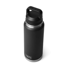 Load image into Gallery viewer, Yeti Rambler Insulated Bottle with Chug Cap (26oz/769ml)(Black)
