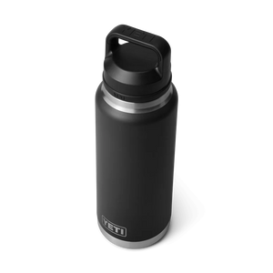 Yeti Rambler Insulated Bottle with Chug Cap (26oz/769ml)(Black)