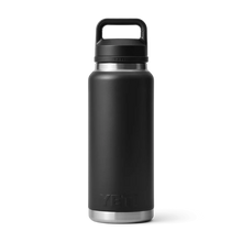 Load image into Gallery viewer, Yeti Rambler Insulated Bottle with Chug Cap (26oz/769ml)(Black)
