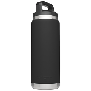 Yeti Rambler Insulated Bottle with Chug Cap (26oz/769ml)(Black)