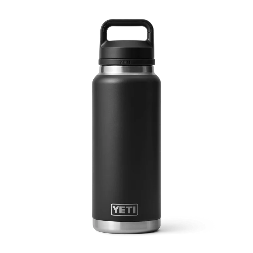 Yeti Rambler Insulated Bottle with Chug Cap (26oz/769ml)(Black)