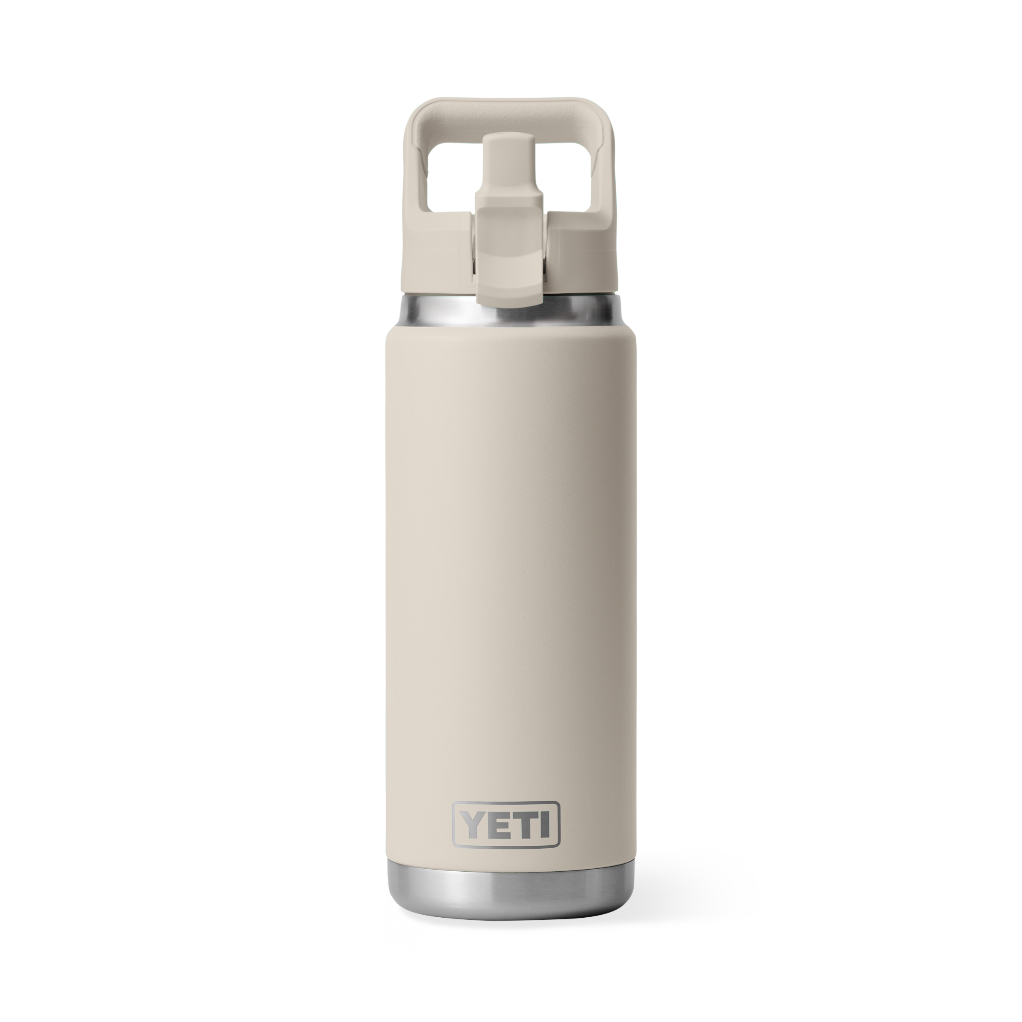 Yeti Rambler 26oz Insulated Bottle Straw Cap Cape Taupe Yeti-RamblerStraw-26oz 70000003277