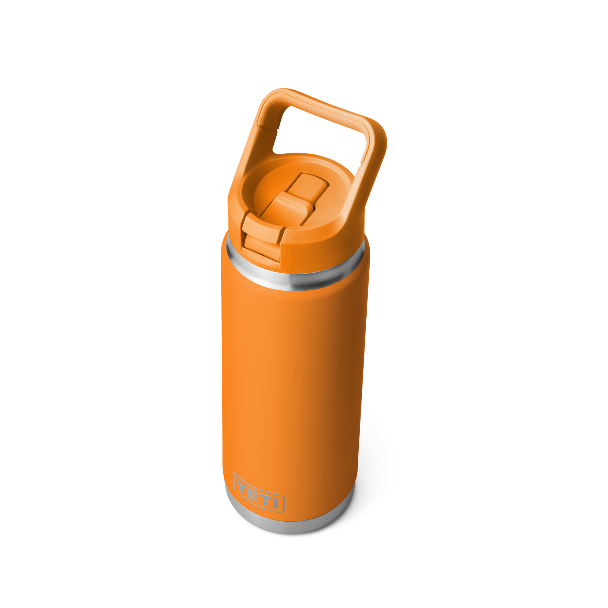 Yeti Rambler 26oz/769ml Insulated Bottle with Colour Straw Cap (King Crab)