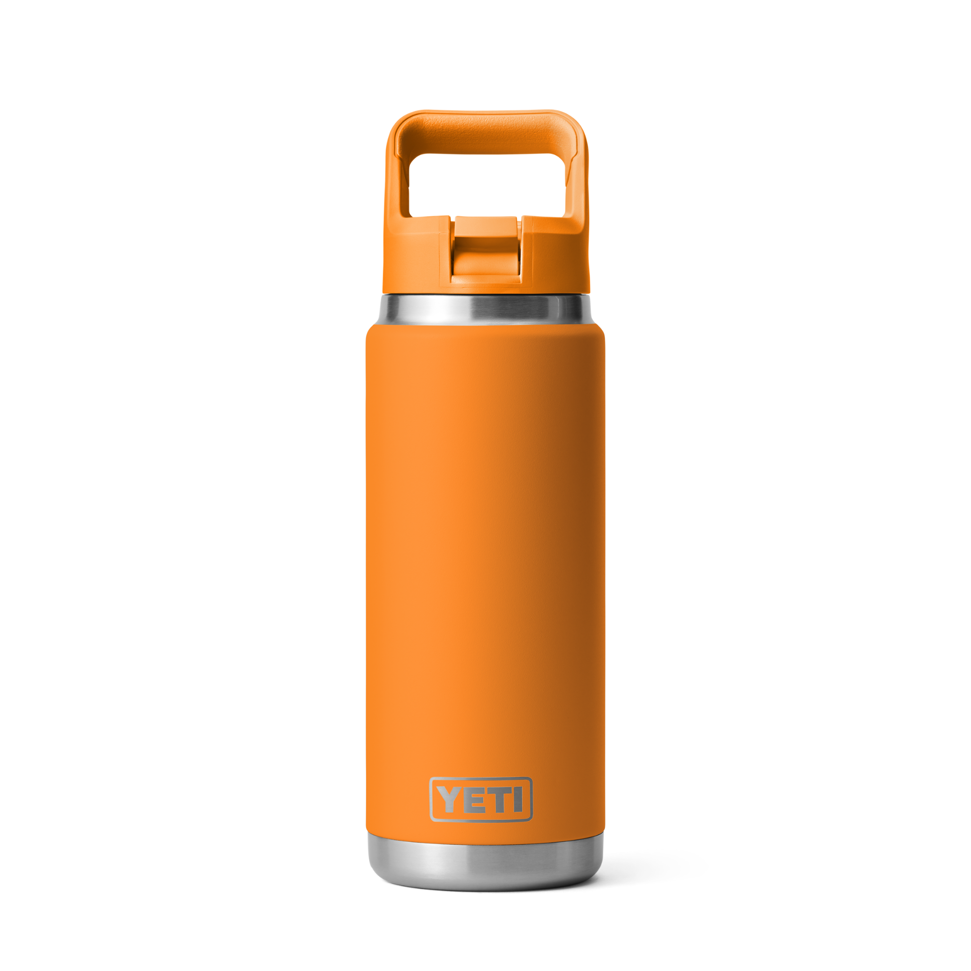 Yeti Rambler 26oz/769ml Insulated Bottle with Colour Straw Cap (King Crab)