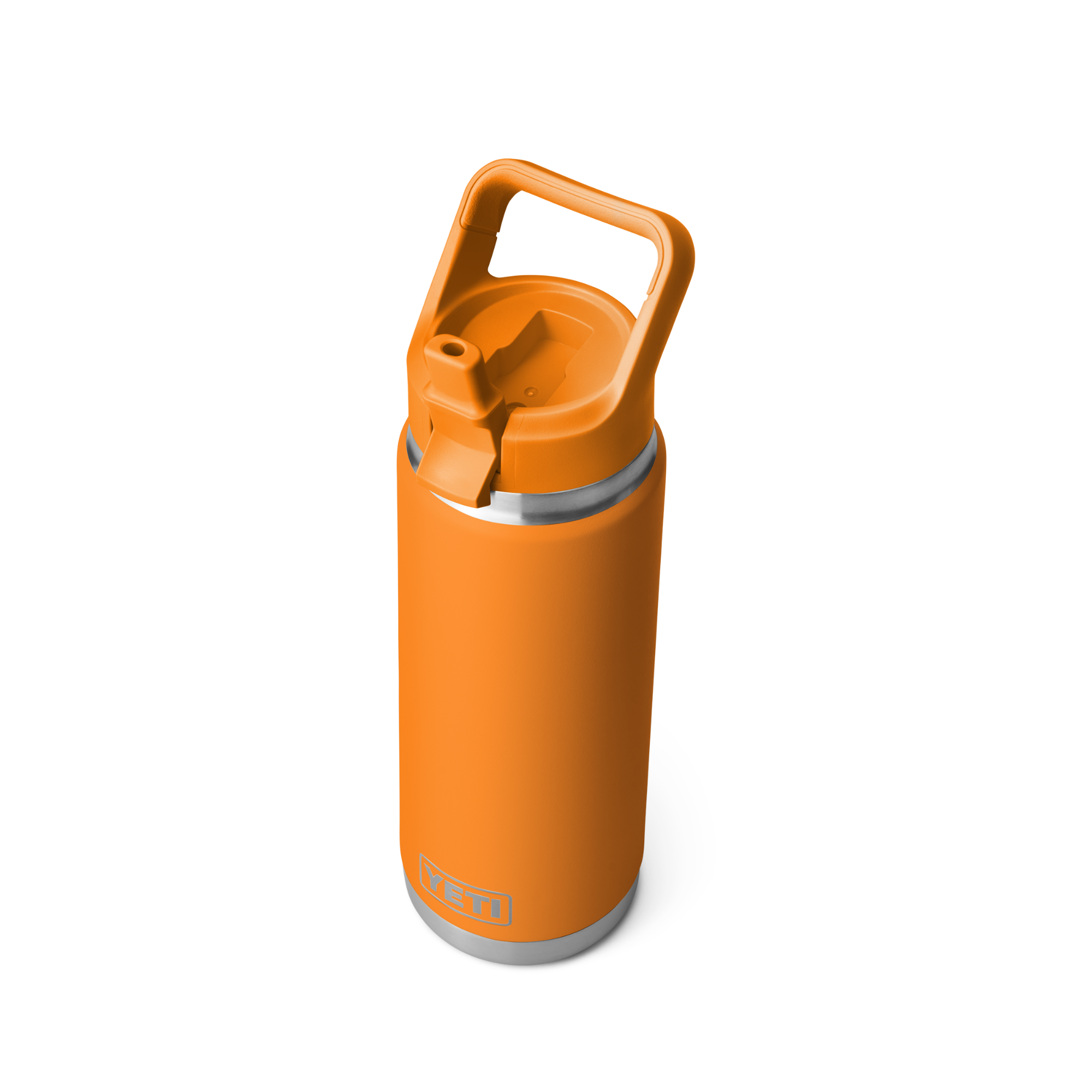Yeti Rambler 26oz/769ml Insulated Bottle with Colour Straw Cap (King Crab)