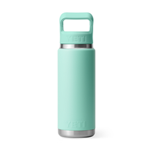 Load image into Gallery viewer, Yeti Rambler Insulated Bottle with Colour Straw Cap (26oz/769ml)(Sea Foam)
