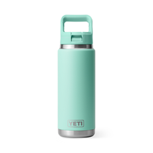 Load image into Gallery viewer, Yeti Rambler Insulated Bottle with Colour Straw Cap (26oz/769ml)(Sea Foam)
