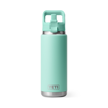 Load image into Gallery viewer, Yeti Rambler Insulated Bottle with Colour Straw Cap (26oz/769ml)(Sea Foam)
