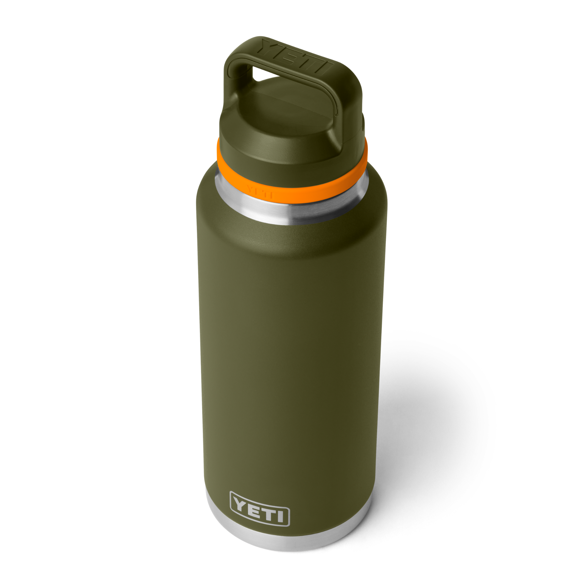 Yeti Rambler 46oz 1.4L Bottle Chug Cap 70000007119 Olive King Crab Orange Yeti-Chug-46oz