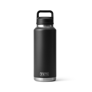 Yeti Rambler Bottle with Chug Cap (46oz/1.4L)(Black)