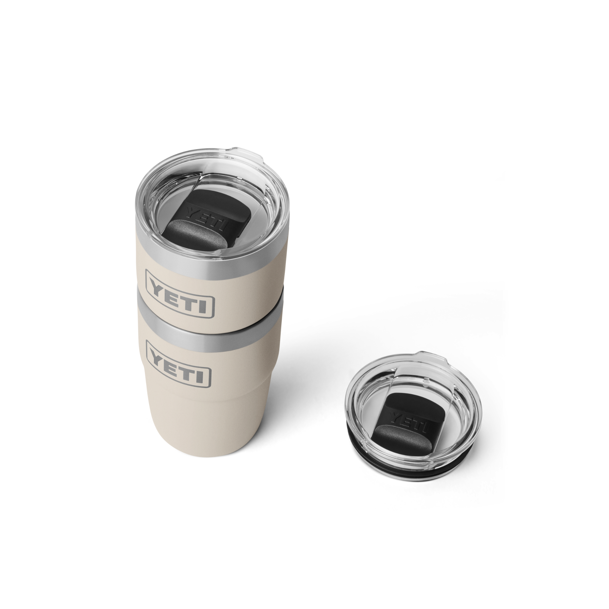 Yeti Rambler 8oz 236ml Ceramic Stackable Cup with MagSlider Lid Cape Taupe 70000006185 Yeti-Rambler8ozCL