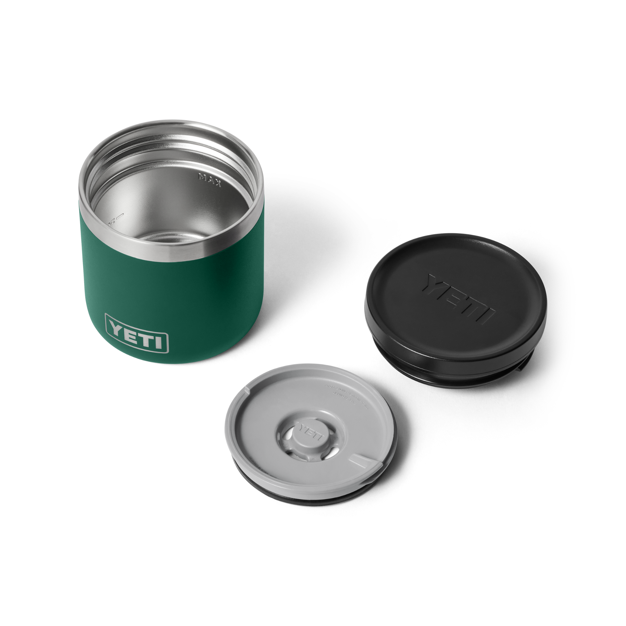 Yeti Rambler 8oz 237ml Insulated Food Jar with MagVent Lid Black Forest Green 70000004259 Yeti-RamblerFoodJar-8oz