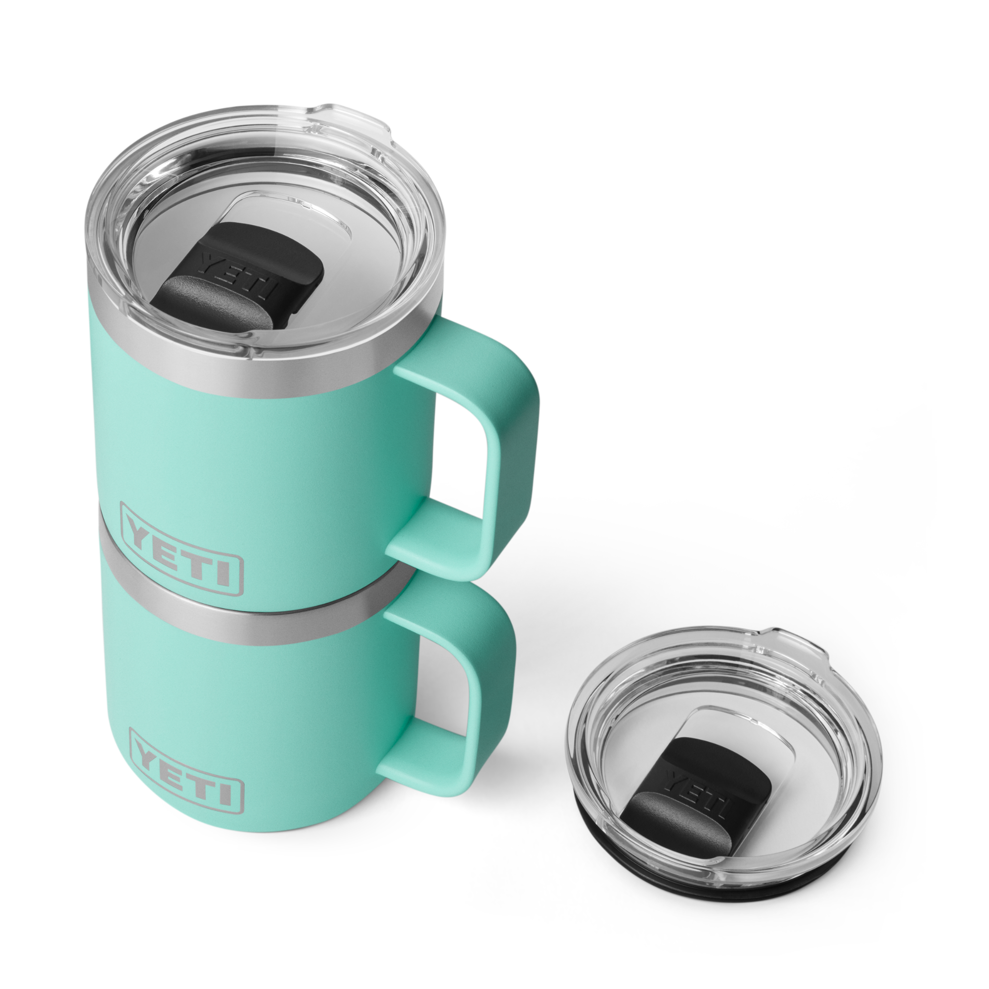 Yeti Rambler 10oz/295ml Ceramic Mug with Magslider Lid (Seafoam)