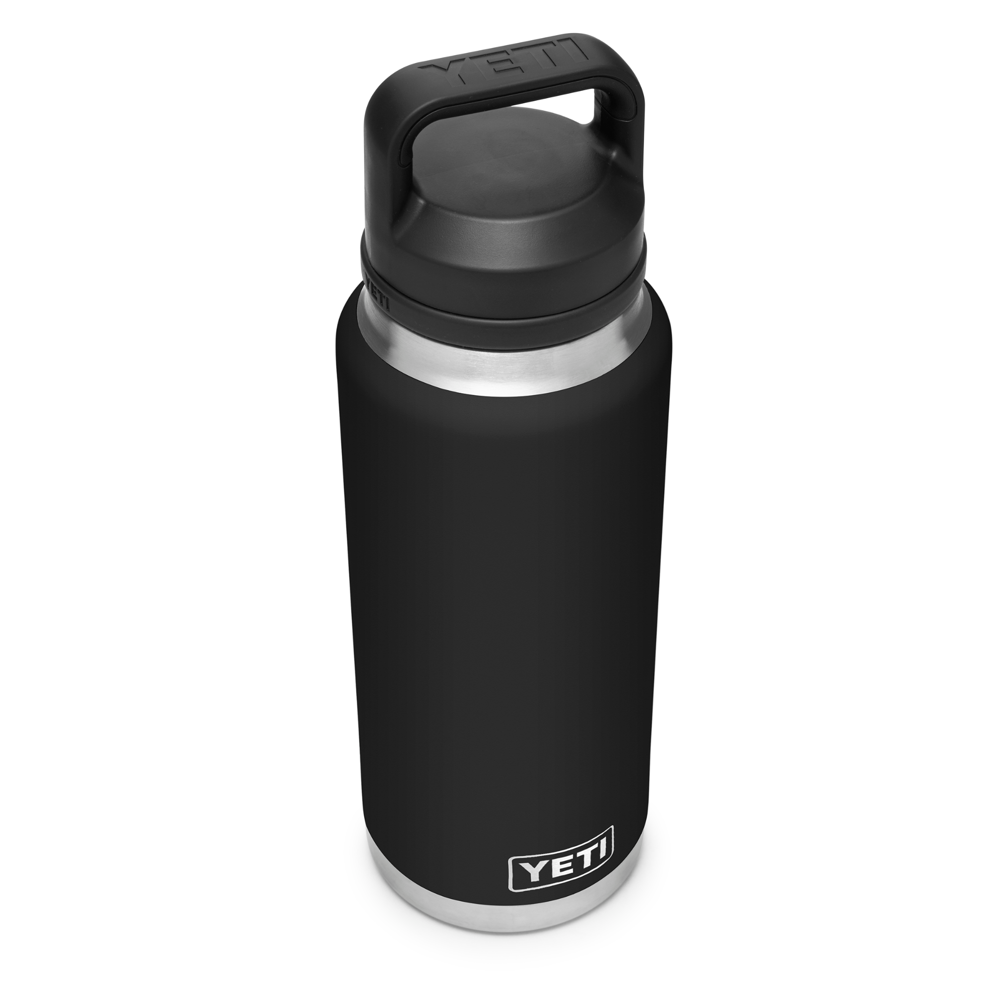 Yeti Rambler Insulated Bottle with Chug Cap 36oz 1L Black 70000003352 Yeti-Chug-36oz