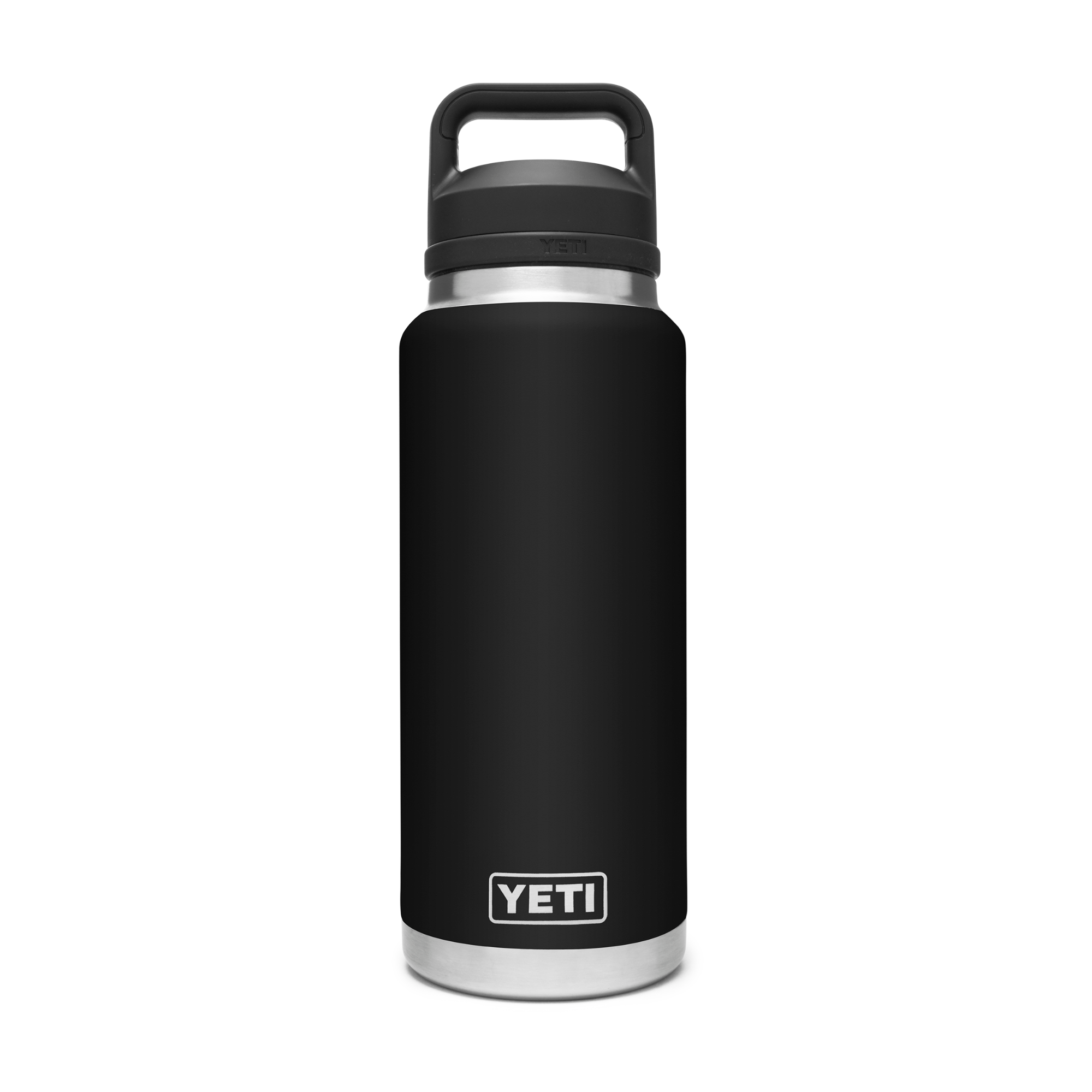 Yeti Rambler Insulated Bottle with Chug Cap 36oz 1L Black 70000003352 Yeti-Chug-36oz