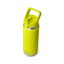Load image into Gallery viewer, Yeti Rambler Insulated Bottle with Colour Straw Cap (26oz/769ml)(FireFly Yellow)
