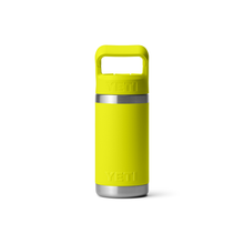 Load image into Gallery viewer, Yeti Rambler Junior with Colour Straw Cap (12oz/355ml)(Firefly Yellow)
