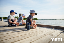 Load image into Gallery viewer, Yeti Rambler Junior with Colour Straw Cap (12oz/355ml)(Navy)
